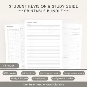 Student Study Planner